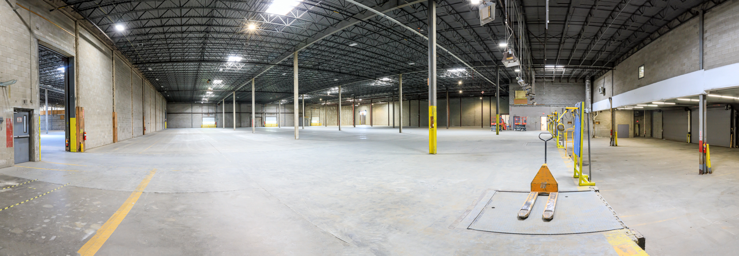 An empty warehouse